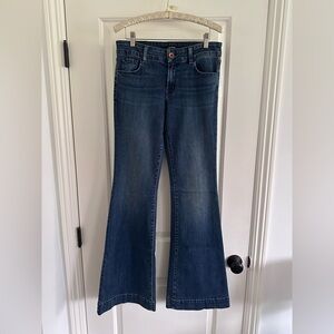 J Brand love story low rise bell bottom jeans NWT